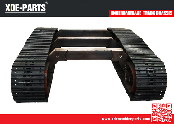 3T 5T 10T 20T 30T Steel Track Undercarriage OEM Customized Rubber Track Chassis supplier