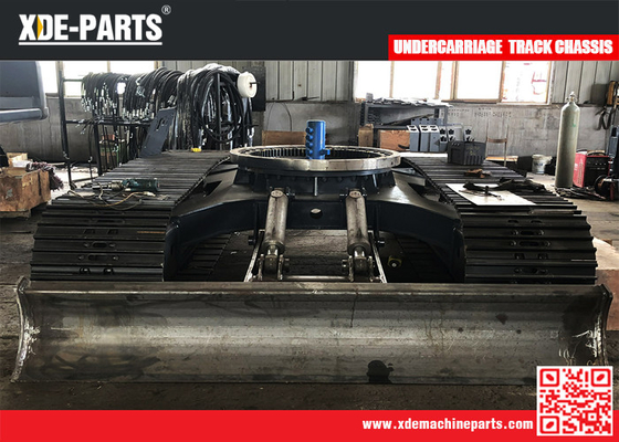 Crawler Steel Track Rubber Track Side Frame Capacity 0.5-120T For All Kinds of Enginner Machines supplier
