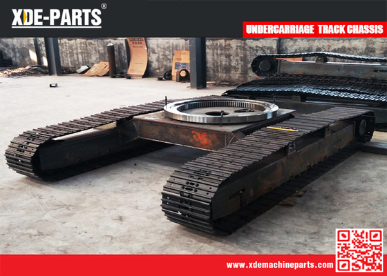 Crawler Steel Track Rubber Track Side Frame Capacity 0.5-120T For All Kinds of Enginner Machines supplier