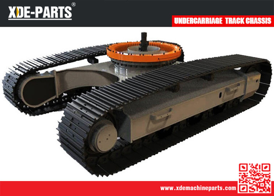 Undercarriage Wheelchair Rubber Track Snow vehicle rubber Crawler Steel rubber track chassis supplier