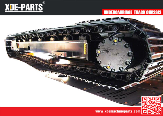 Crawler Steel Track Rubber Track Side Frame Capacity 0.5-120T For All Kinds of Enginner Machines supplier