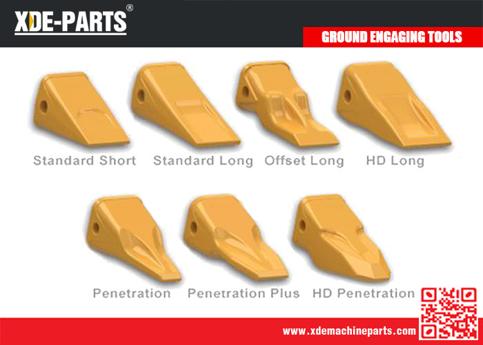 CAT/KOMATSU/HITACHI/HYUNDAI/KEBELCO Excavator parts rock chisel Bucket Teeth and Adapters Earthwork Teeth Flat Teeth supplier