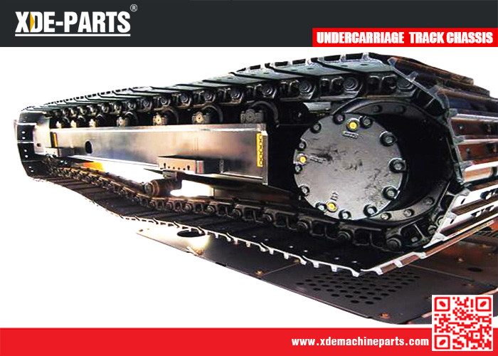 Undercarriage Wheelchair Rubber Track Snow vehicle rubber Crawler Steel rubber track chassis supplier